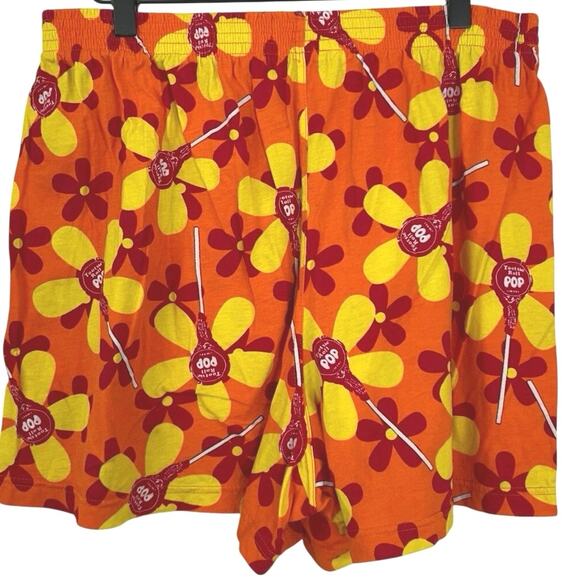 Tootsie Roll Mens Boxer Shorts Vintage Graphic Retro Novelty Orange Size XL - Picture 1 of 4